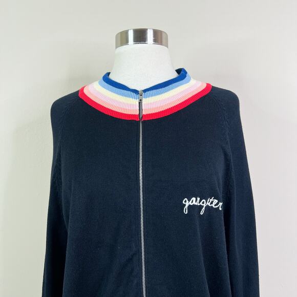 Spiritual Gangster | Madeleine Thompson Love is Gangster Rainbow Zip Up Jacket L - Picture 3 of 8